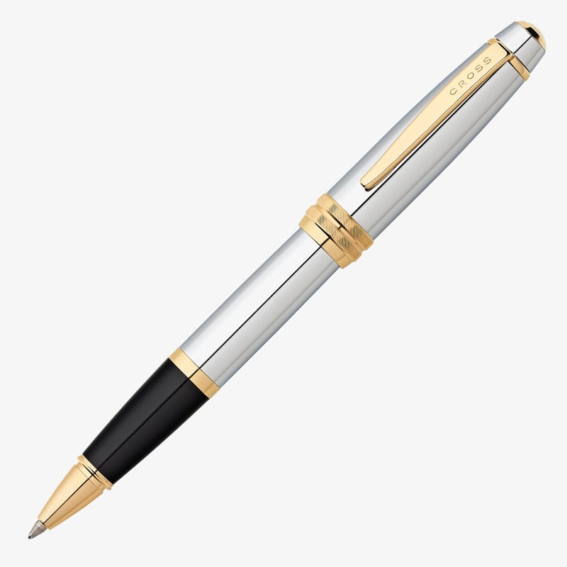 Cross Cross Bailey Rollerball Pen - Medalist & Gold