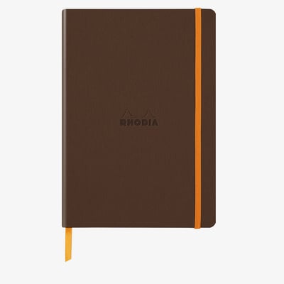 Rhodia Softcover Notebook - A5 - Bronze - Dotted