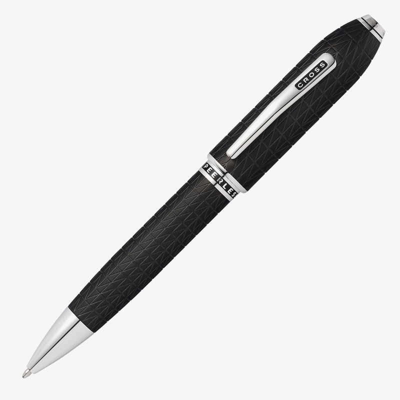 Cross Cross Peerless Ballpoint Pen - Tokyo Satin Black (Special Edition)