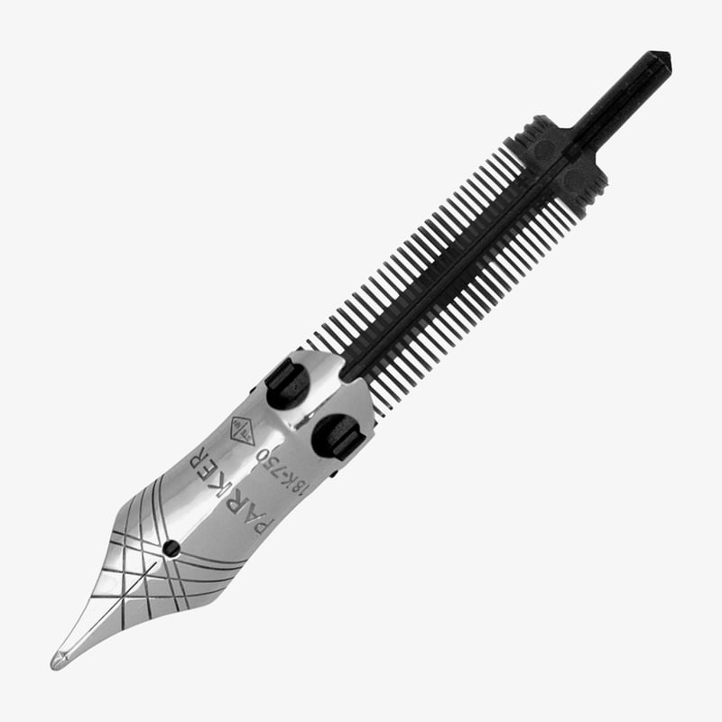Parker Parker Sonnet Nib - Solid 18K Gold Rhodium Plated