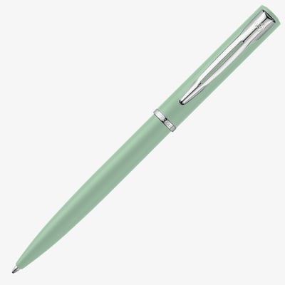 Waterman Allure Ballpoint Pen - Pastel Green Chrome Trim