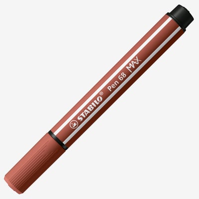 STABILO Pen 68 MAX Fibre Tip Pen - Sienna
