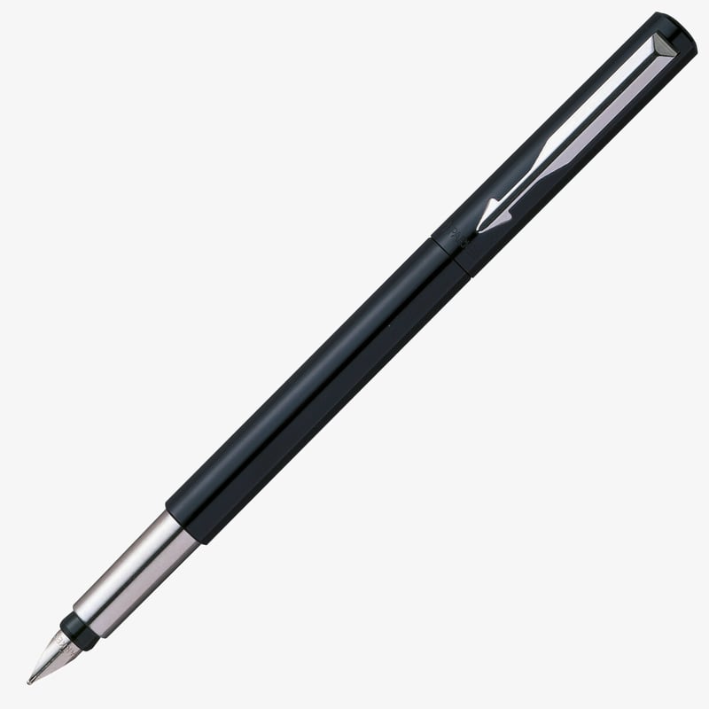 Parker Parker Vector Fountain Pen - Black Chrome Trim