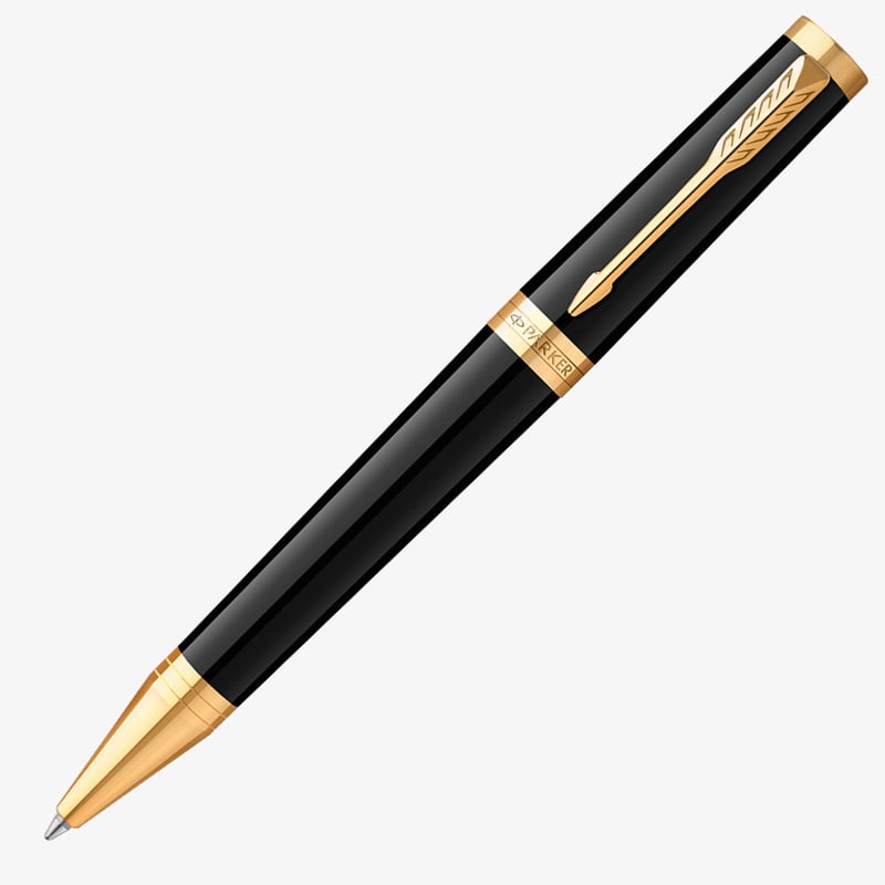 Parker Parker Ingenuity Ballpoint Pen - Black Gold Trim