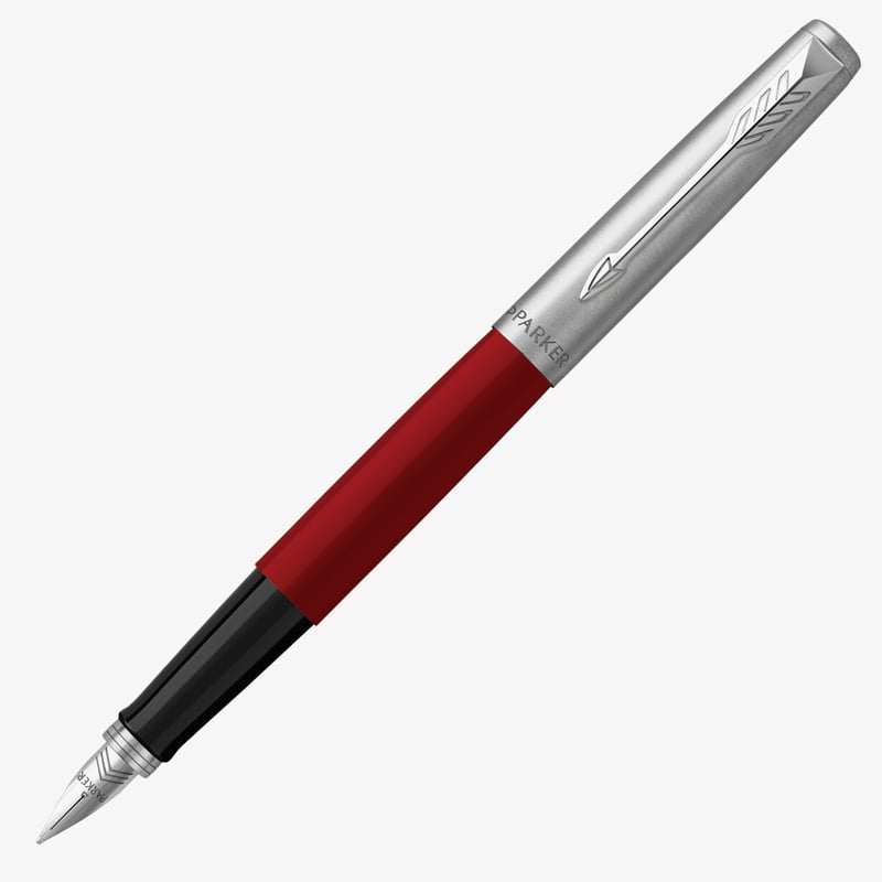 Parker Parker Jotter Original Fountain Pen - Red Chrome Trim