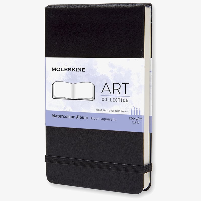 Moleskine Moleskine Art Pocket Watercolour Album - Black