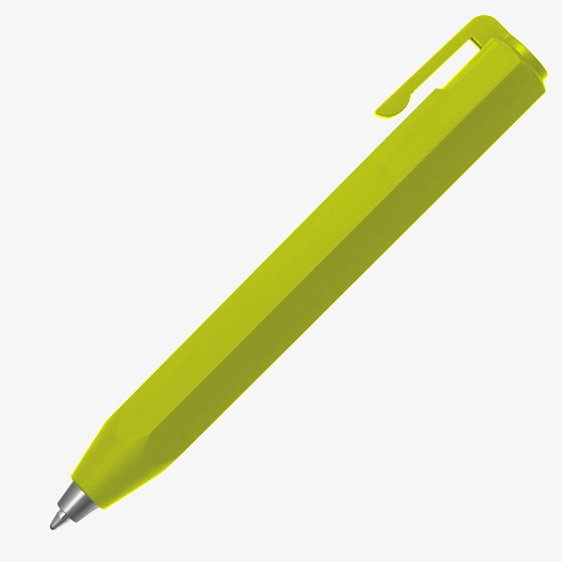Wörther Worther Shorty Soft-Grip Ballpoint Pen - Apple Green