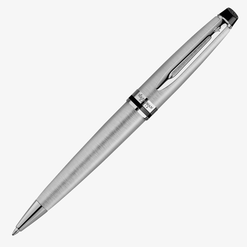 Waterman Waterman Expert Ballpoint Pen - Stainless Steel Chrome Trim