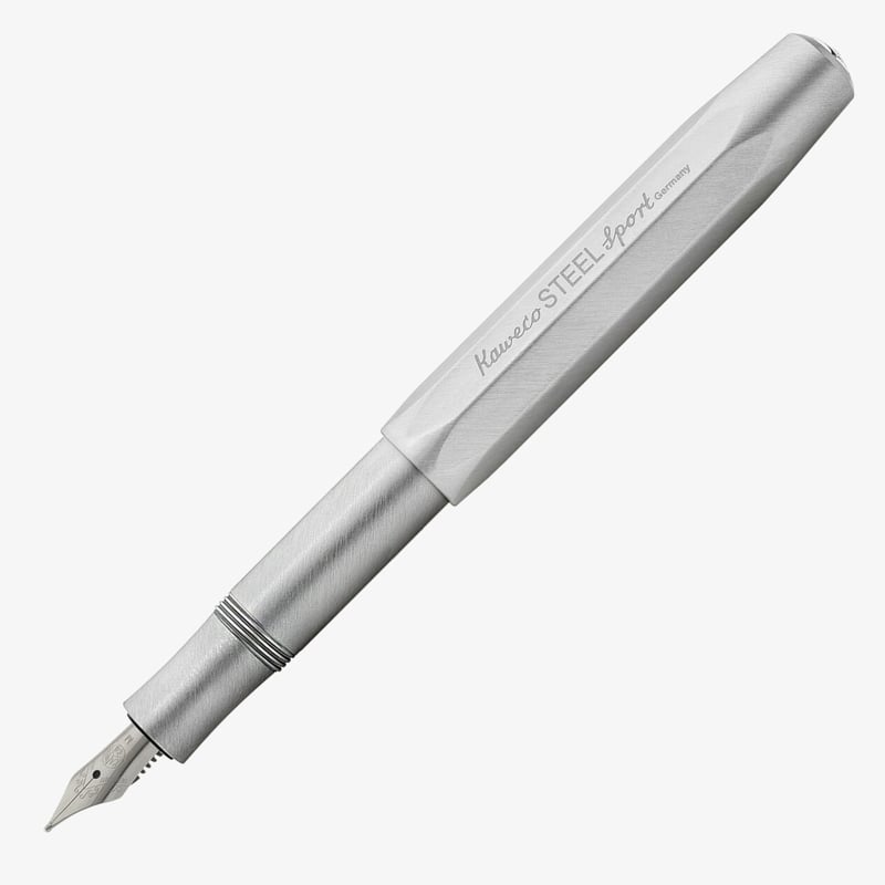 Kaweco Kaweco Steel Sport Fountain Pen - Steel