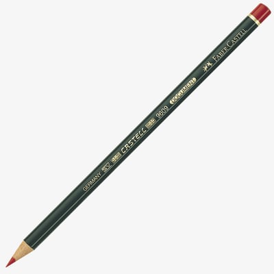 Faber-Castell Castell Document Indelible Pencil - Red