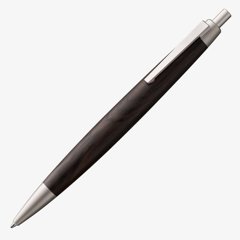 Lamy Lamy 2000 Ballpoint Pen - Blackwood Chrome Trim