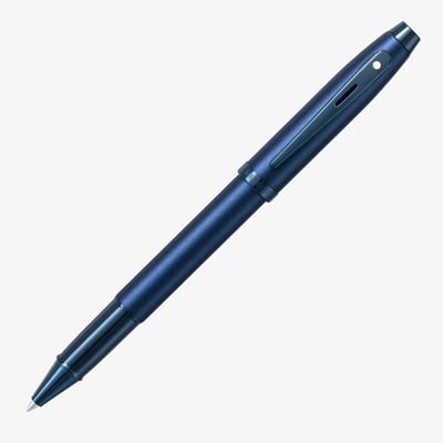 Sheaffer 100 Rollerball Pen -  Satin Blue