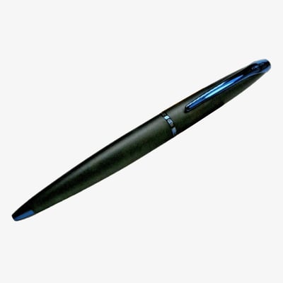 Cross ATX Ballpoint Pen - Basalt Black Blue PVD