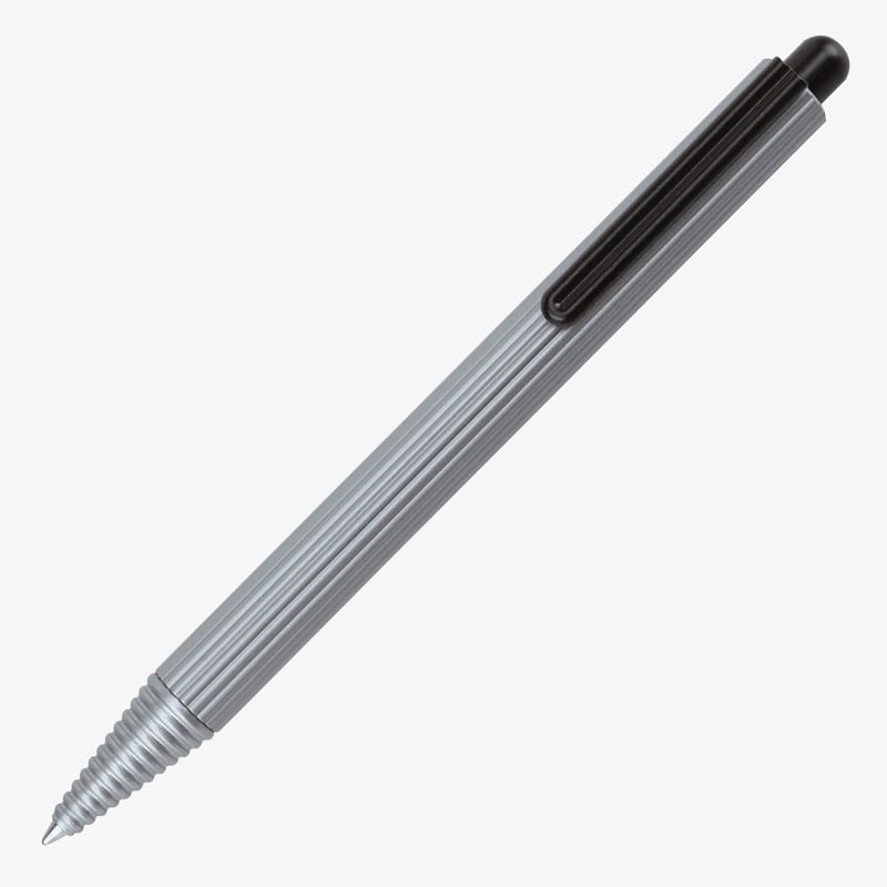 Wörther Worther Profil Ballpoint Pen - Grey Aluminium