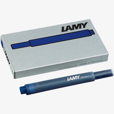 Lamy T10 Ink Cartridges - Blue/Black (Pack of 5)