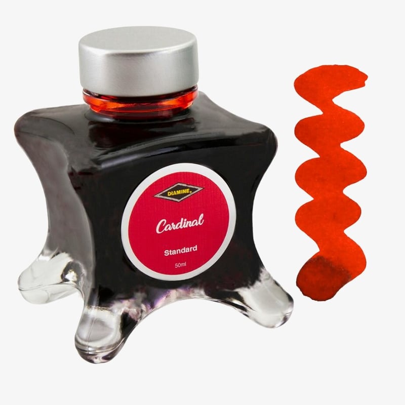 Diamine Inks Diamine Inkvent Christmas Ink Bottle 50ml - Cardinal