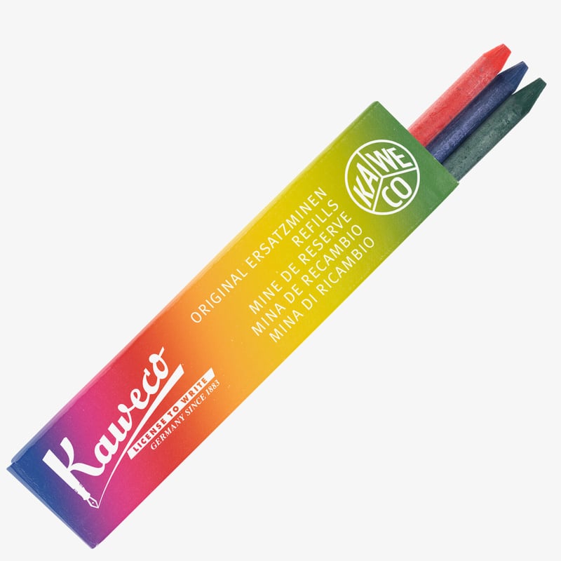 Kaweco Kaweco Coloured Leads - 5.6mm - Assorted Colours (Pack of 3)