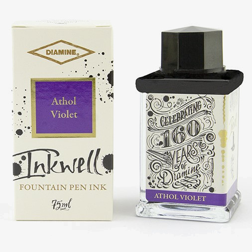 Diamine Inks Diamine 160th Anniversary 75ml Ink Bottle - Athol Violet