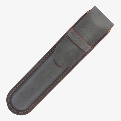 Papuro Single Leather Pen Pouch - Anthracite Grey