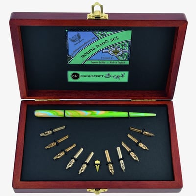 Manuscript Victoriana Calligraphy Gift Set - Collector's Round Hand