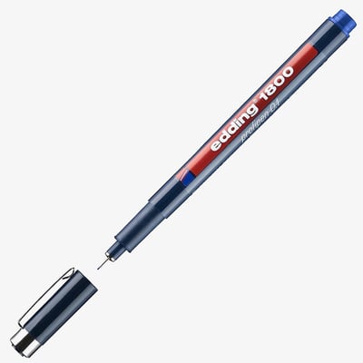 Edding 1800 Fineliner - 0.1mm - Blue