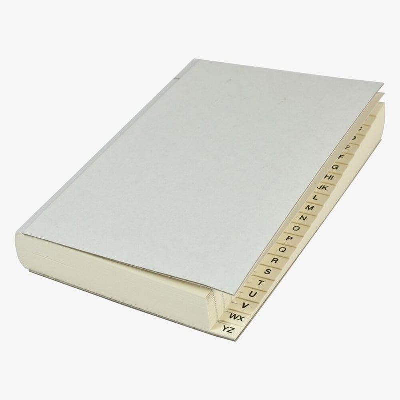 Papuro Papuro Milano Journal Refill Pages - Address - Small