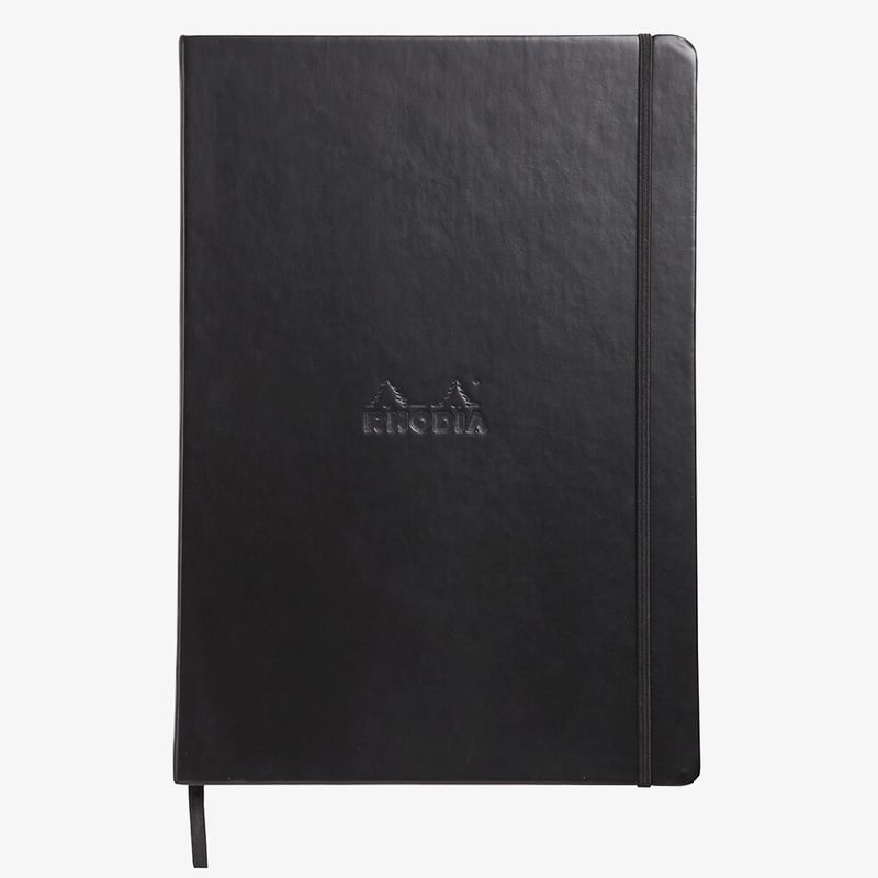 Rhodia Rhodia Webnotebook - Large Black - Ruled