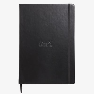 Rhodia Webnotebook - Large Black - Ruled