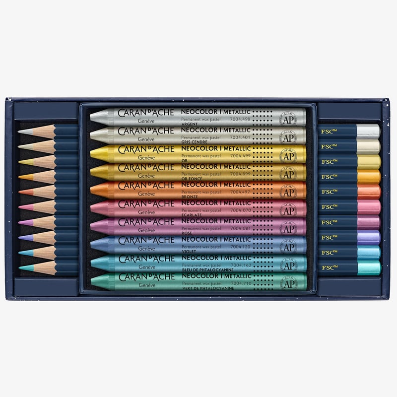 Caran d'Ache Caran d'Ache Mixed Media Set - Cosmic (Pack of 20)