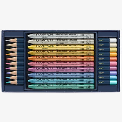 Caran d'Ache Mixed Media Set - Cosmic (Pack of 20)