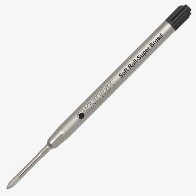 Monteverde Soft Ballpoint Refill Superbroad To Fit Parker (Blister of 2)