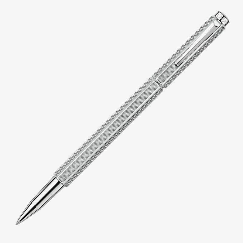 Caran d'Ache Caran d'Ache Ecridor Rollerball Pen - Maille Milanaise Palladium Coated