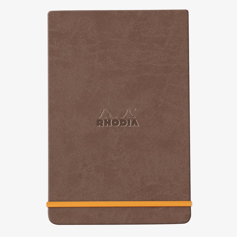 Rhodia Rhodia Webnotepad - Small - Chocolate - Lined