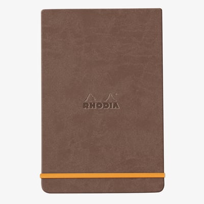 Rhodia Webnotepad - Small - Chocolate - Lined