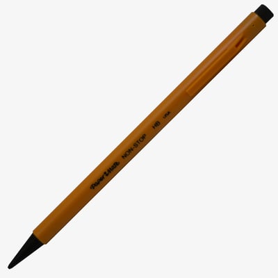 Papermate Non Stop Mechanical Pencil - 0.7mm - Yellow