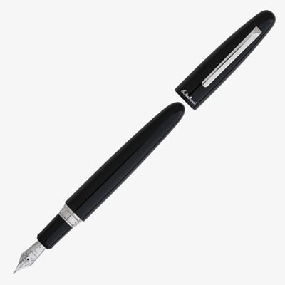 Esterbrook Estie Oversize Fountain Pen - Ebony Palladium Trim