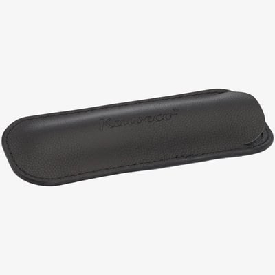 Kaweco Eco Leather Pouch For Sport Pens - Black - Double