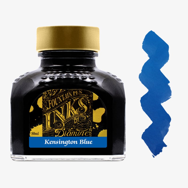 Diamine Inks Diamine Ink Bottle 80ml - Kensington Blue