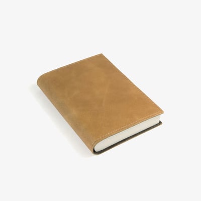 Papuro Capri Leather Journal - Tan - Small