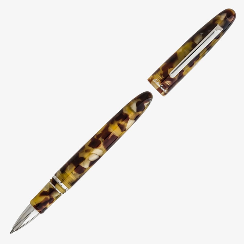 Esterbrook Esterbrook Estie Rollerball Pen - Tortoise Palladium Trim