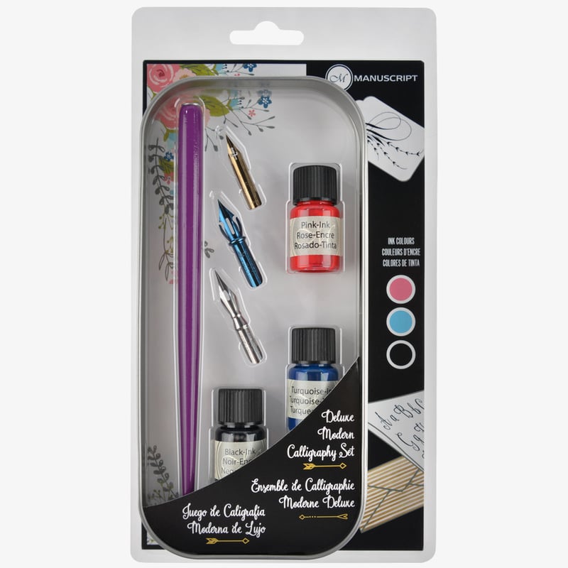 Manuscript Manuscript Modern Calligraphy Ink Set - Assorted Colours (Pack of 3)