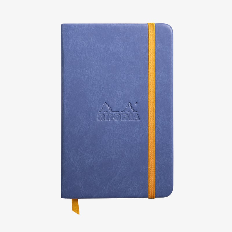 Rhodia Rhodia Hardcover Notebook - Small - Sapphire Blue - Lined
