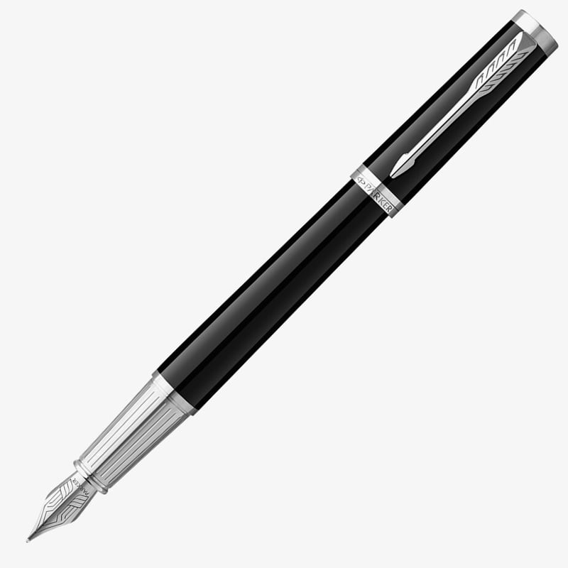 Parker Parker Ingenuity Fountain Pen - Black Chrome Trim