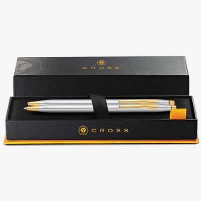 Cross Classic Century Ballpoint Pen and Pencil Set -  Lustrous Chrome