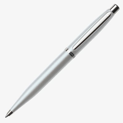 Sheaffer VFM Ballpoint Pen - Strobe Silver Chrome Trim
