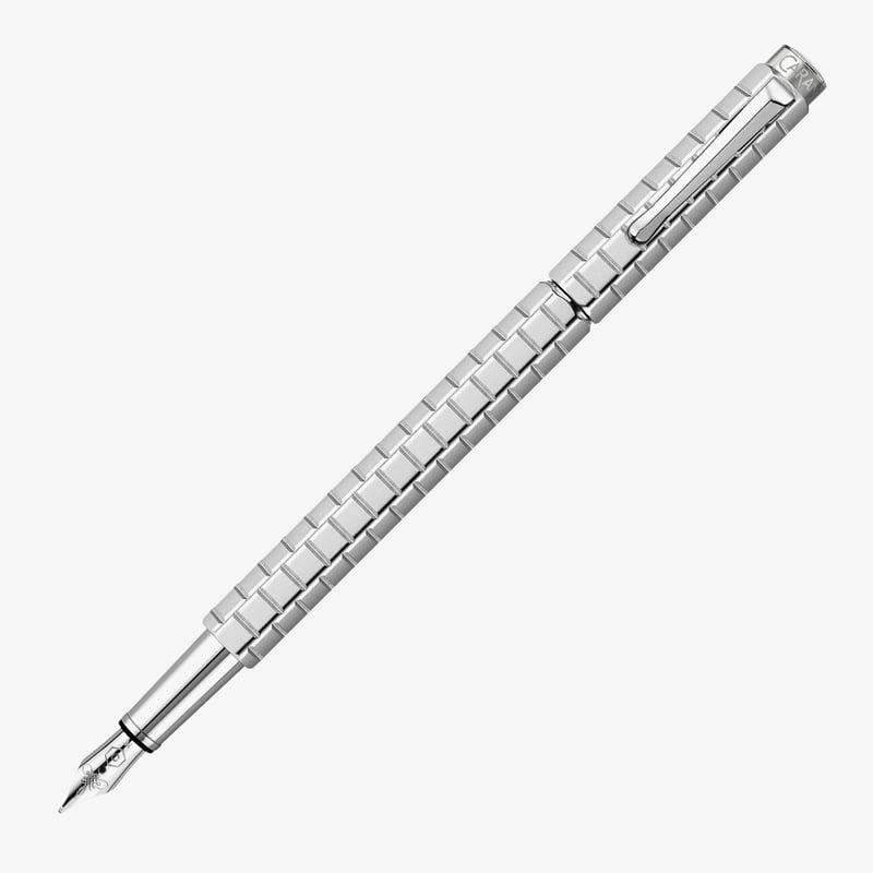 Caran d'Ache Caran d'Ache Ecridor Fountain Pen - Avenue Palladium Coated