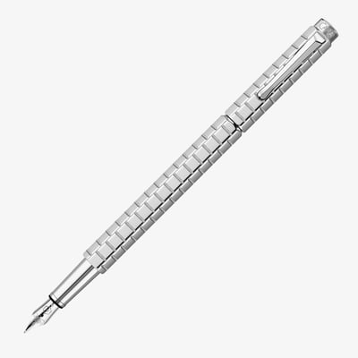 Caran d'Ache Ecridor Fountain Pen - Avenue Palladium Coated