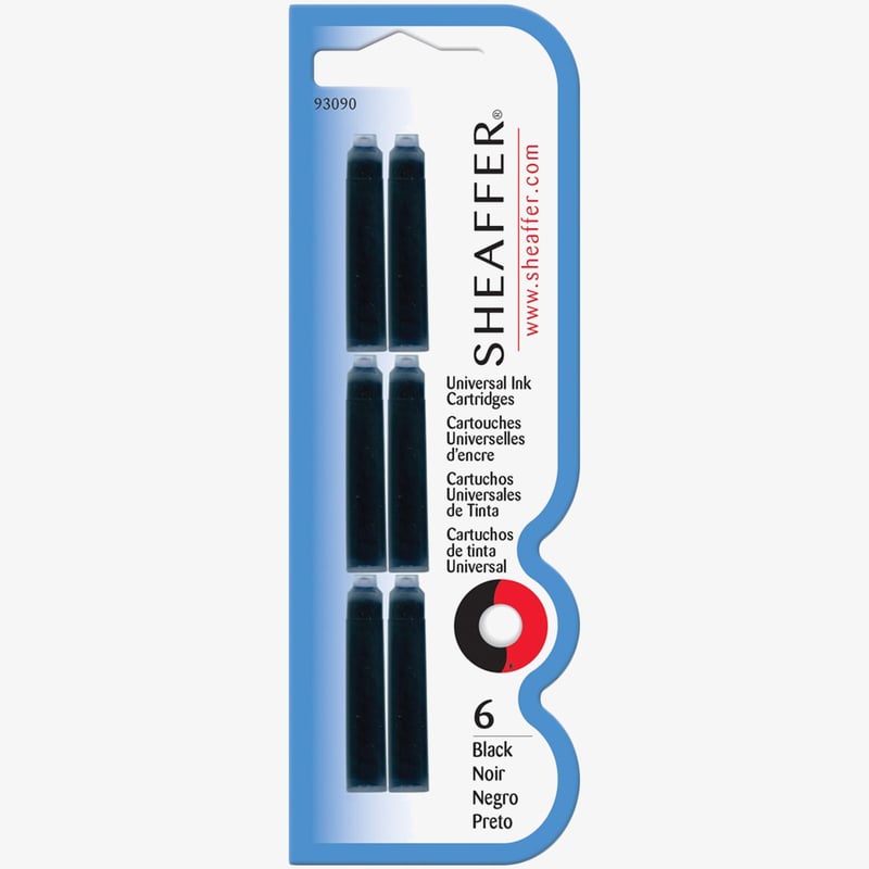Sheaffer Sheaffer VFM Ink Cartridge - Pack of 6