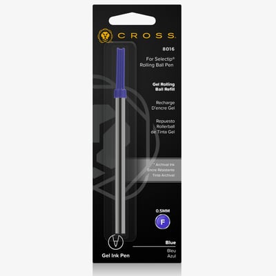Cross Gel Rollerball Refill -  Fine - Blue - 0.5mm