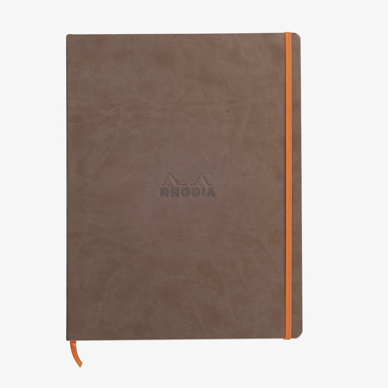 Rhodia Rhodia Softcover Notebook - A4 - Chocolate - Lined